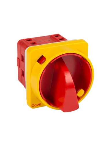 INTERRUPTOR 4P.32A.CAL.1 BLOQUEO CANDADO ROJO/AMARILLO AB5533100 - A000152491 GAVE 009AB5533100