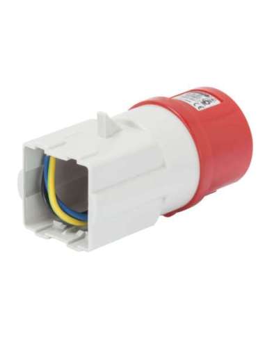 ADAPTADOR INDUSTRIAL/RESIDENCIAL - CLAVIJA 3P+N+T 16A 400V ac 50/60HZ - PREPARADO PARA - A000173534 GEWISS GW64207