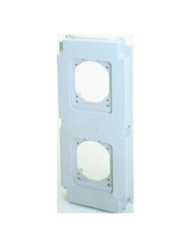 TAPA TROQUELADA PARA 2 FRONTALES - PARA IEC 309 16-32A IP44/67 - IP66 - A000173961 GEWISS GW66707