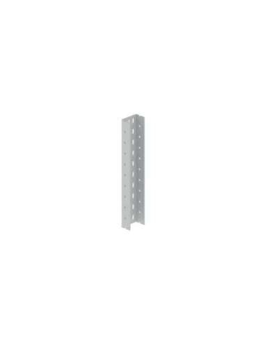 66 Perfil U perforado aislante gris RAL7035 2 m U23X 66806 - A000182521 UNEX 66806 (EMBALAJE DE 24 UNIDADES)