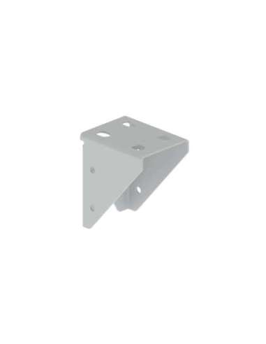 66 Conector Omega perforado gris RAL7035 AISI 304 66890 - A000182563 UNEX 66890 (EMBALAJE DE 10 UNIDADES)