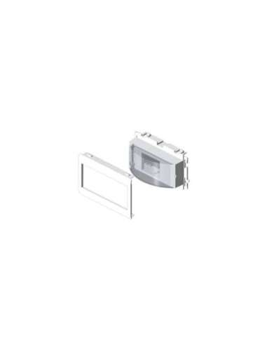 93 Adaptador 2 módulos DIN blanco RAL9010 65 U24X 93648-2 - A000183356 UNEX 93648-2