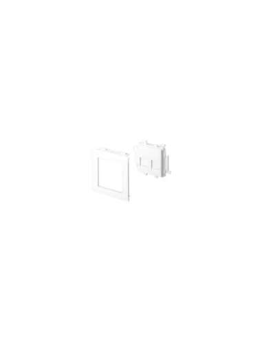 93 Placa plana 2 RJ45 blanco RAL9010 65 U24X 93751-2 - A000183384 UNEX 93751-2