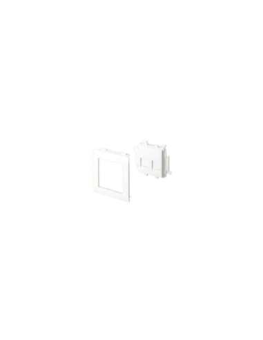 93 Placa plana 2 RJ45 blanco RAL9010 80 U24X 93752-2 - A000183385 UNEX 93752-2