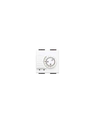 Termostato de ambiente con conmutador Livinglight 2A -230V - 2 módulos - Blanco - A000616129 BTICINO N4442