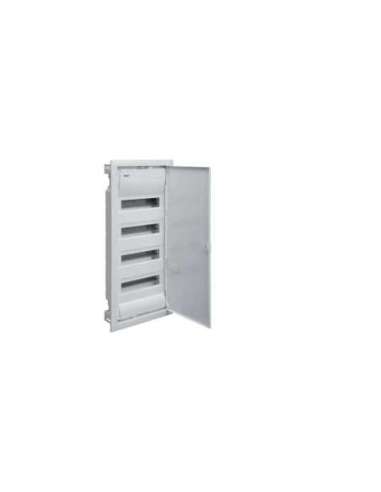 Caja empotrar con 48 módulos 4 filas golf VU puerta opaca blanca - A000765026 HAGER VU48EP