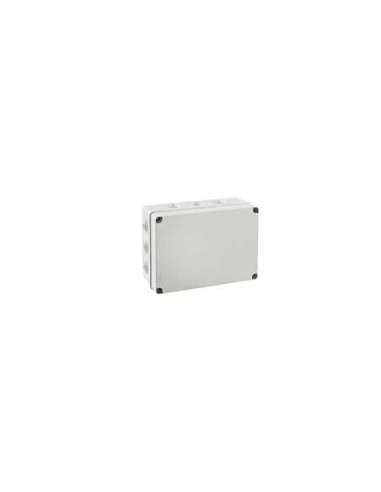 CAJA DE DERIVACIÓN IP65 253x342x132 CON CONOS TAPA OPACA - A000787358 IDE EV322