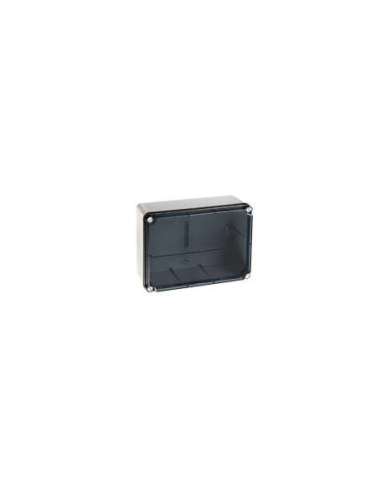 CAJA DE DERIVACIÓN IP65-IP67 185x246x100 ENTRADAS PRETROQUELADAS TAPA TRANSP. - A000787375 IDE EXT231