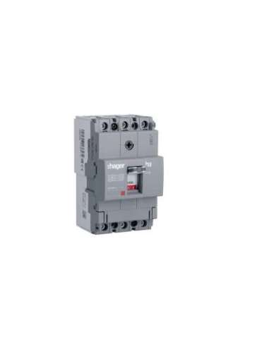 Interruptor automático X160 3P3D 18kA 100A TM fijo - A000830744 HAGER HDA100L