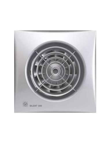 SILENT-200 CZ SILVER (220-240V 50) RE - A000832829 SOLER Y PALAU 5210318100 (EMBALAJE DE 4 UNIDADES)