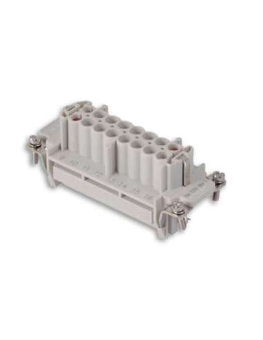 BASE MOLEX GWconnect S-ES CONEXION C/MUELLE 24P 16A 500V 7324.5855.0 - A000850428 INTERFLEX 7324.5855.0