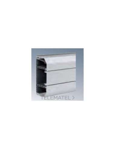 Canal Cablomax K45 aluminio 130x55 mm - A000873632 CON_CON TK01103/8 (EMBALAJE DE 8 METROS)