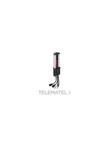 Perfil telescópico Teleblock con elevación automática configurado con 2 RJ45 de categor - A000900524 CON_CON KTLE216U