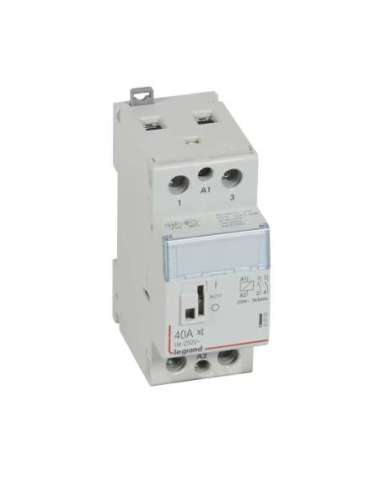 Contactor silencioso con bobina 230 V~ - 2P - 250 V~/40A - 2 NA - A000987087 LEGRAND 412559