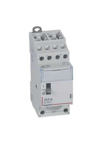 Contactor silencioso con bobina 230 V~ - 4P - 400 V~/25A - 4 NA - A000987089 LEGRAND 412561