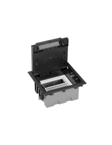 Caja de suelo regulable para 4 elementos en instalación de suelo de pavimento grafito S - A000990070 CON_CON 52050002-038