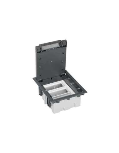 Caja de suelo regulable para 6 elementos en instalación de suelo de pavimento gris Simo - A000990071 CON_CON 52050003-035