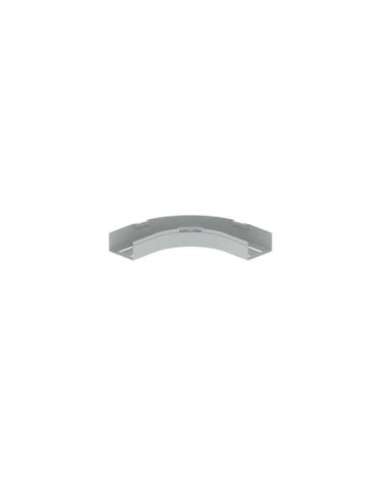 66 Curva plana de 90° gris RAL7035 60x100 U23X 66110 - A000990527 UNEX 66110