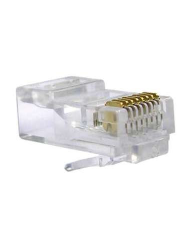 Conector datos RJ45 UTP CAT-6 M - A001068760 TELEVES 209902 (EMBALAJE DE 100 UNIDADES)