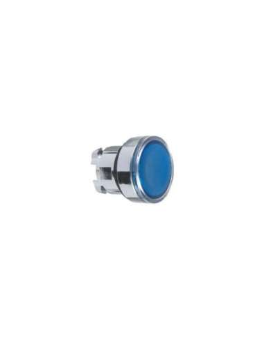 Cabeza pulsador rasante transparente azul - A001148919 SCHNEIDER ELECTRIC ZB4BA68