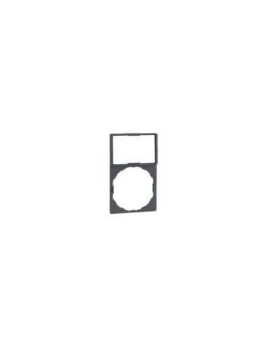 Harmony XB4 - Porta etiquetas 30x50mm. c etiqueta - A001151001 SCHNEIDER ELECTRIC ZBY6101 (EMBALAJE DE 10 UNIDADES)