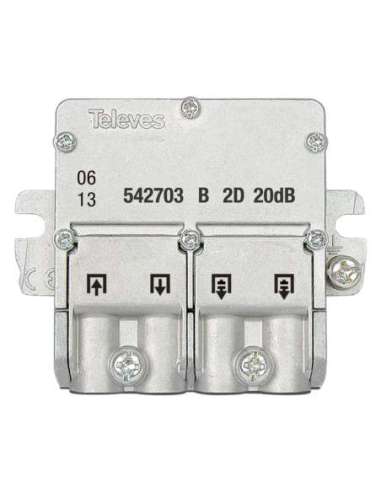 Mini derivación 5 2400MHz Easyf 2D 21dB B - A001188471 TELEVES 542703