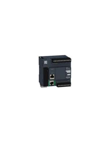 Controlador Modicon M221 con Ethernet 16 ES de tipo transistor PNP - A001236798 SCHNEIDER ELECTRIC TM221CE16T