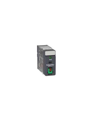 Relé 1co 10a+botón test+led 48vac - A001304871 SCHNEIDER ELECTRIC RXG12E7 (EMBALAJE DE 10 UNIDADES)