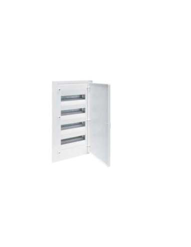 Caja empotrar golf VF 4 filas con 48 módulos puerta opaca blanca - A001445930 HAGER VF412PEBH