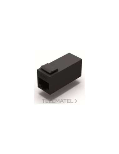 Conector Keystone RJ45 C6 hembra/hembra - A001452585 NIESSEN T2046.1 (EMBALAJE DE 5 UNIDADES)