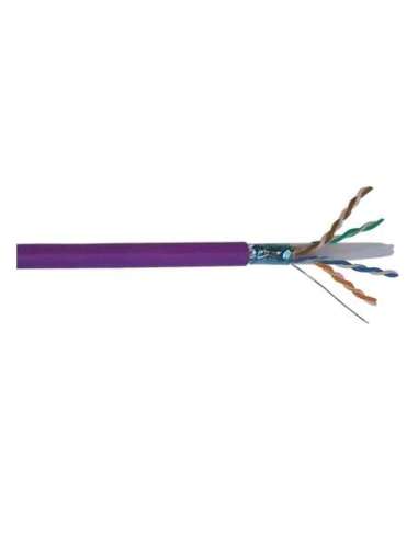 Cable de datos DK6000 F/UTP CAT-6 Dca Cu 23AWG LSFH 500m violeta - A001576339 TELEVES 212101 (EMBALAJE DE 500 METROS)