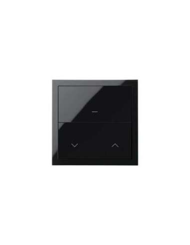 Kit front para 1 elemento con 1 interruptor persianas Simon iO negro brillante Simon 10 - A001582273 SIMON 10020116-138