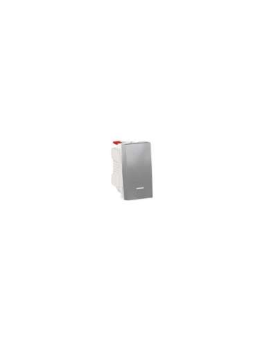 New Unica Pulsador 1 mod LED localizacion Aluminio - A001609376 SCHNEIDER ELECTRIC NU310630N