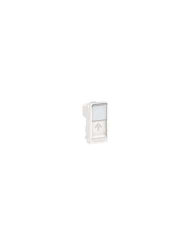 New Unica Caratula RJ45 1 mod. Keystone Blanco Polar - A001609710 SCHNEIDER ELECTRIC NU946018