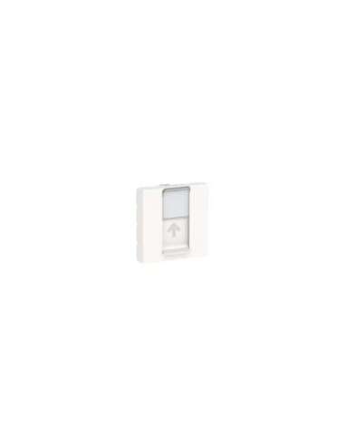 New Unica Caratula RJ45 2 mod. Keystone Blanco Polar - A001609713 SCHNEIDER ELECTRIC NU946118