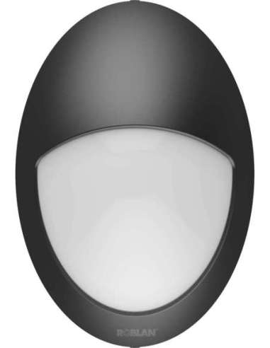 PLAFÓN LED OVAL HALF 8W 4100K 700LM - A001700856 ROBLAN LEDFPLHO8WF