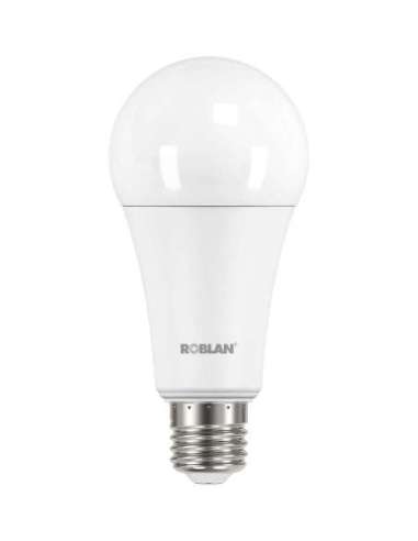 LÁMPARA LED ESTÁNDAR E27 18W BLANCO 6500K 2000LM - A001701391 ROBLAN SKYA6018B