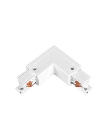 CONECTOR EN L TK BLANCO - A001701621 ROBLAN TRACKLB