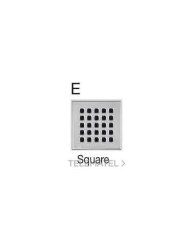 REJILLA SQUARE 98X98MM INOXIDABLE - A002857503 JIMTEN 031624