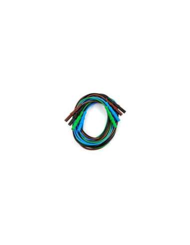 5001-B Cable azul banana-banana de 1