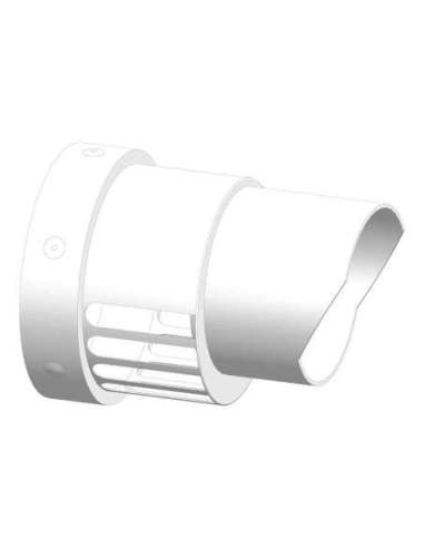 TERMINAL COAXIAL CONDENSACIÓN MURO CORTO PPH BLANCO Ø60/100MM - A004687068 CABEL 60100THCBPPH