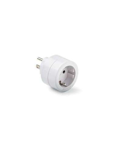 Adaptador americano europeo 15A 250V sólo exportación - A005146206 FAMATEL 1417 (EMBALAJE DE 10 UNIDADES)