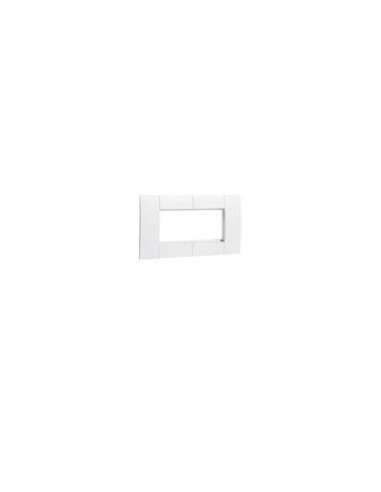 Soporte 2 mecanismos 45x45mm blanco RAL9016 - A005150106 HAGER GT4529016