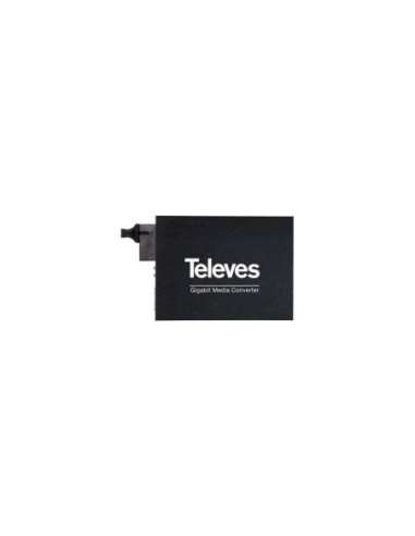 Conversor de medios RJ45-FO SC/UPC SM TX1310/RX1550nm - A005575485 TELEVES 769216