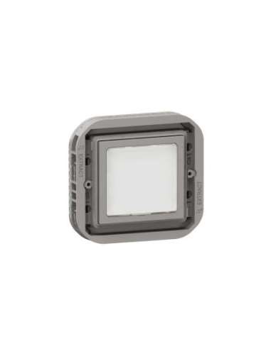 Piloto de balizado Plexo modular gris/blanco - para lámpara E10 - 230 V - A005982119 LEGRAND 069583L