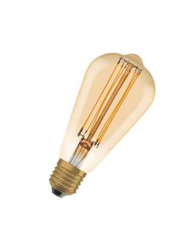 Lámpara LED Vintage 1906 LED dim CL Edison FIL GOLD 40 dim 5