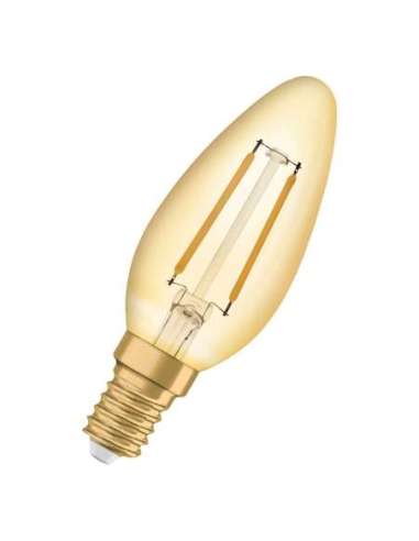 Lámpara LED Vintage 1906 LED CL B FIL GOLD 22 non-dim 2