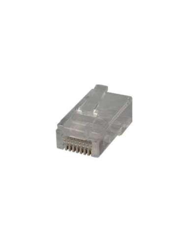 Conector de datos RJ45 UTP Cat 6 macho pasantes caja plástica 50 - A005575456 TELEVES 209906 (EMBALAJE DE 50 UNIDADES)