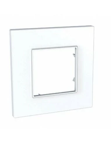 Interruptor de paso blanco y titanio para lámparas - Interruptores