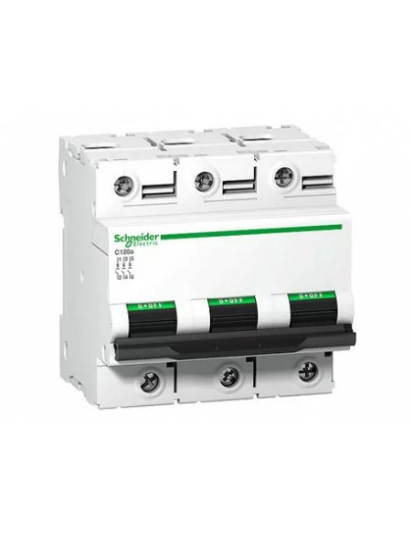 Int. Automático, C120N, 3 Polos, de 63A a 125A
